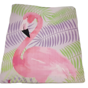 Strandtörölköző - flamingó (70x140 cm)