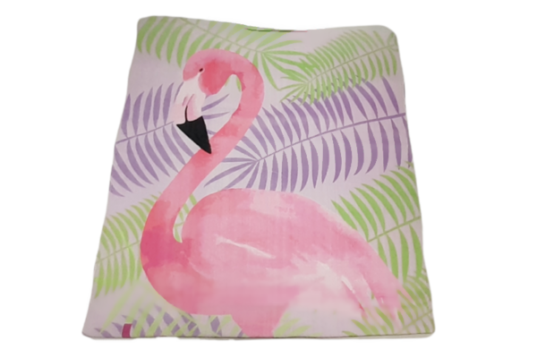 Strandtörölköző - flamingó (70x140 cm)
