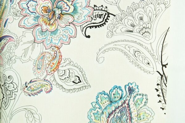 Papír dekor tapéta (lvirág mintás)