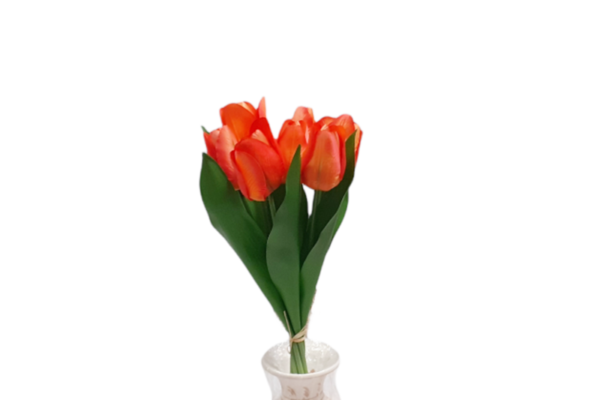 Tulipán csokor 7 szálas (selyem)