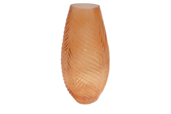 Üveg váza, 30 cm