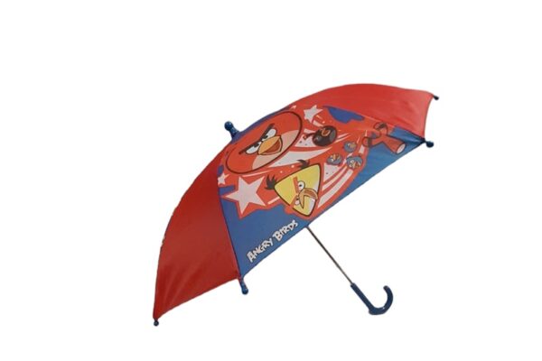 Gyerek esernyő - manuálisan nyitható - Angry Birds mintával