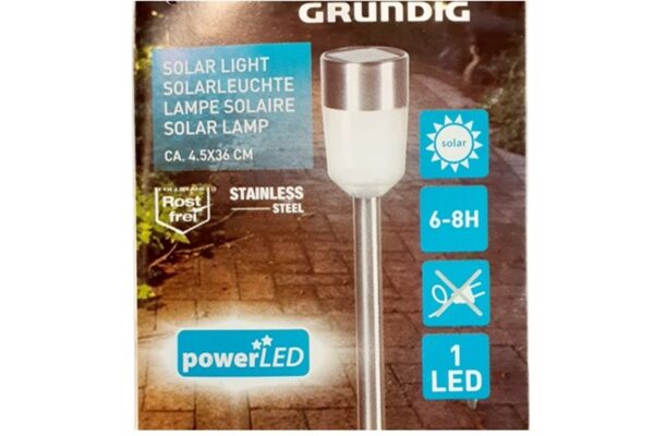 Grundig solar lámpa - 4,5x36 cm