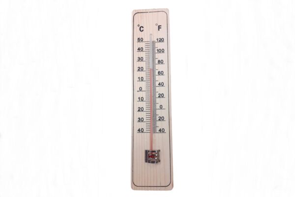 Fából készült hőmérő