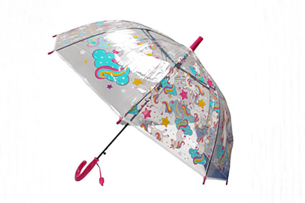 Gyerek esernyő - félautomata - Unikornis mintával