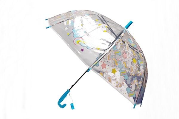 Gyerek esernyő - félautomata - Unikornis mintával