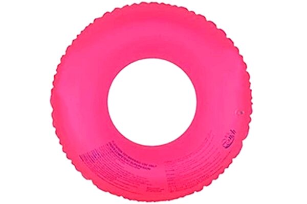 Úszógumi, neon rózsaszín, 60 cm átmérőjű