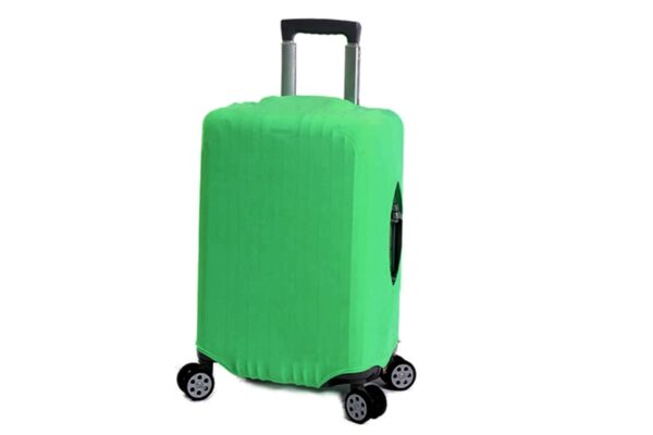 Bőröndvédő huzat, elasztikus, S-es méretben (zöld)