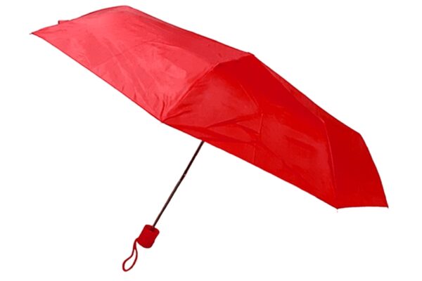 Esernyő, manuálisan nyitható - (piros, bézs) 2 db