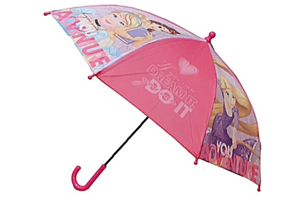 Gyerek esernyő, manuálisan nyitható - Princess