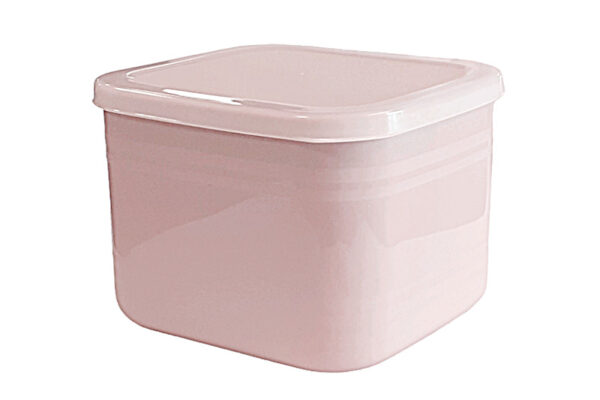 Konyhai ételtároló doboz, 1000 ml, rózsaszín