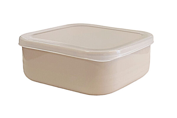 Konyhai ételtároló doboz, 500 ml - világos barna
