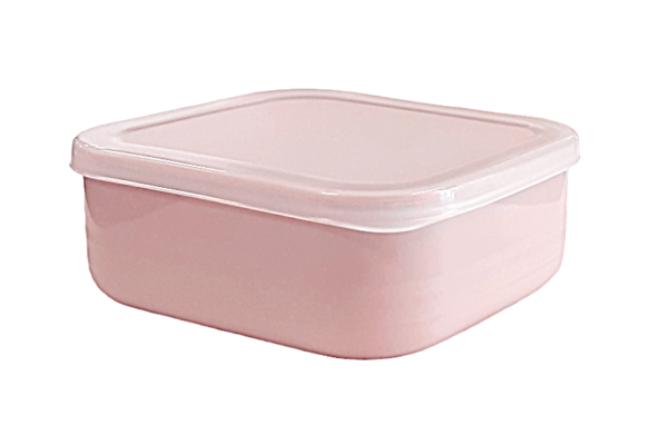 Konyhai ételtároló doboz, 500 ml - rózsaszín
