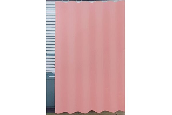 Zuhanyfüggöny - 180x200 cm, rózsaszín