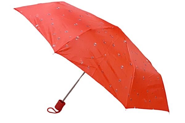 Esernyő, manuálisan nyitható - korall színű, 2 db
