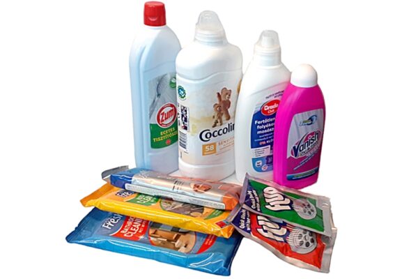 Tisztítószer csomag - általános tisztítószerekkel