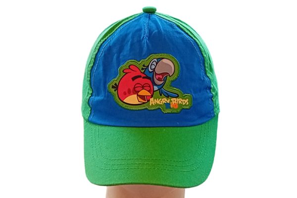 Gyerek baseball sapka - Angry Birds (zöld-kék)