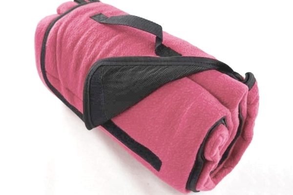 Piknik takaró, vízlepergetős - 130x150 cm, málna rózsaszín