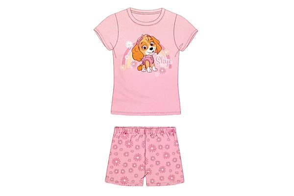 Kislány pizsama - Mancs őrjárat, 98-104-es (rózsaszín)