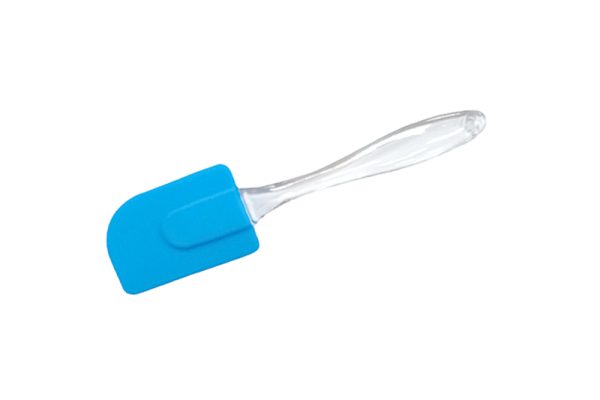 Konyhai szilikon spatula - hőálló, kék (kicsi)