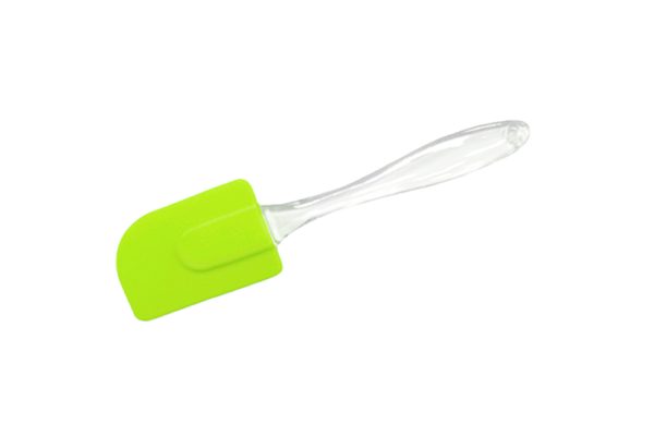 Konyhai szilikon spatula - hőálló, zöld (kicsi)